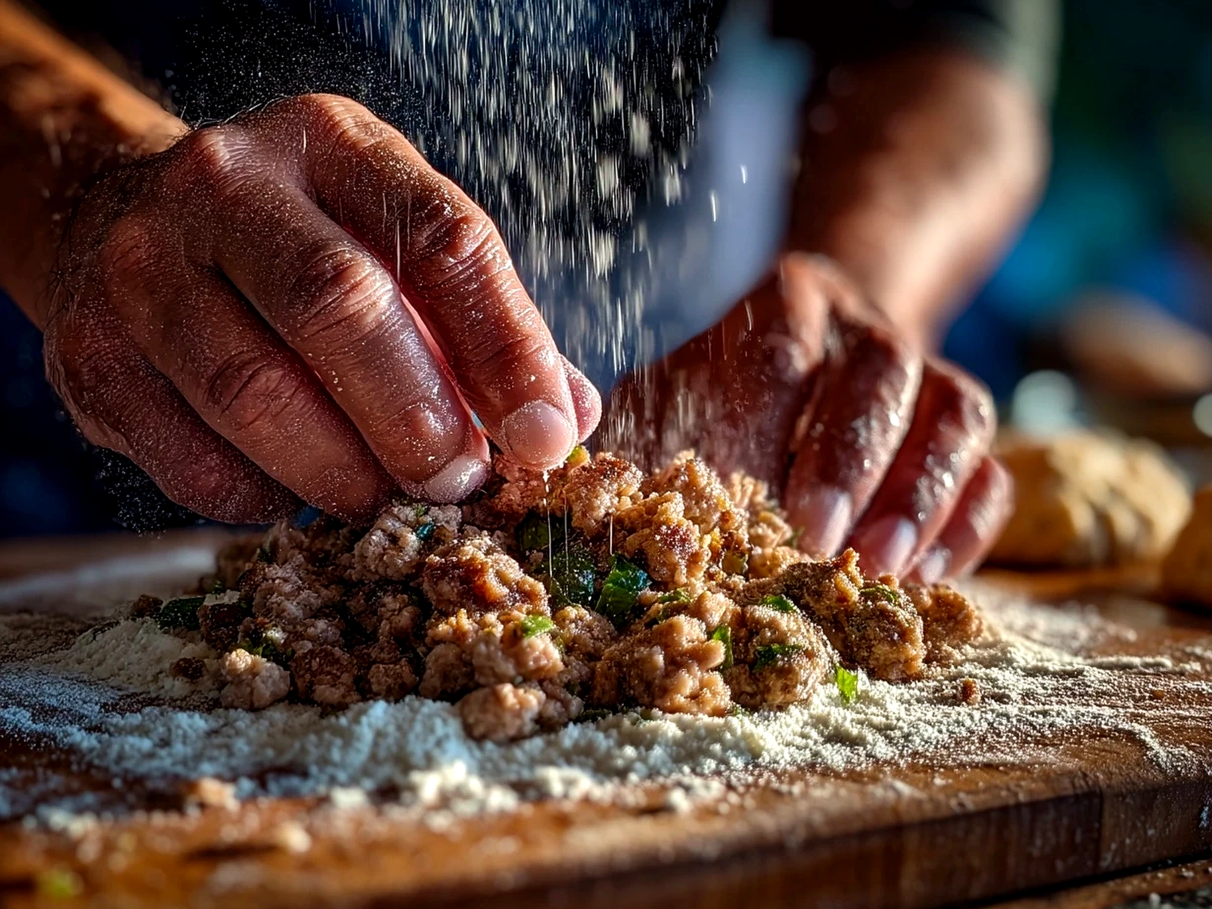 Close up of Honey Garlic Ground Turkey ready to eat